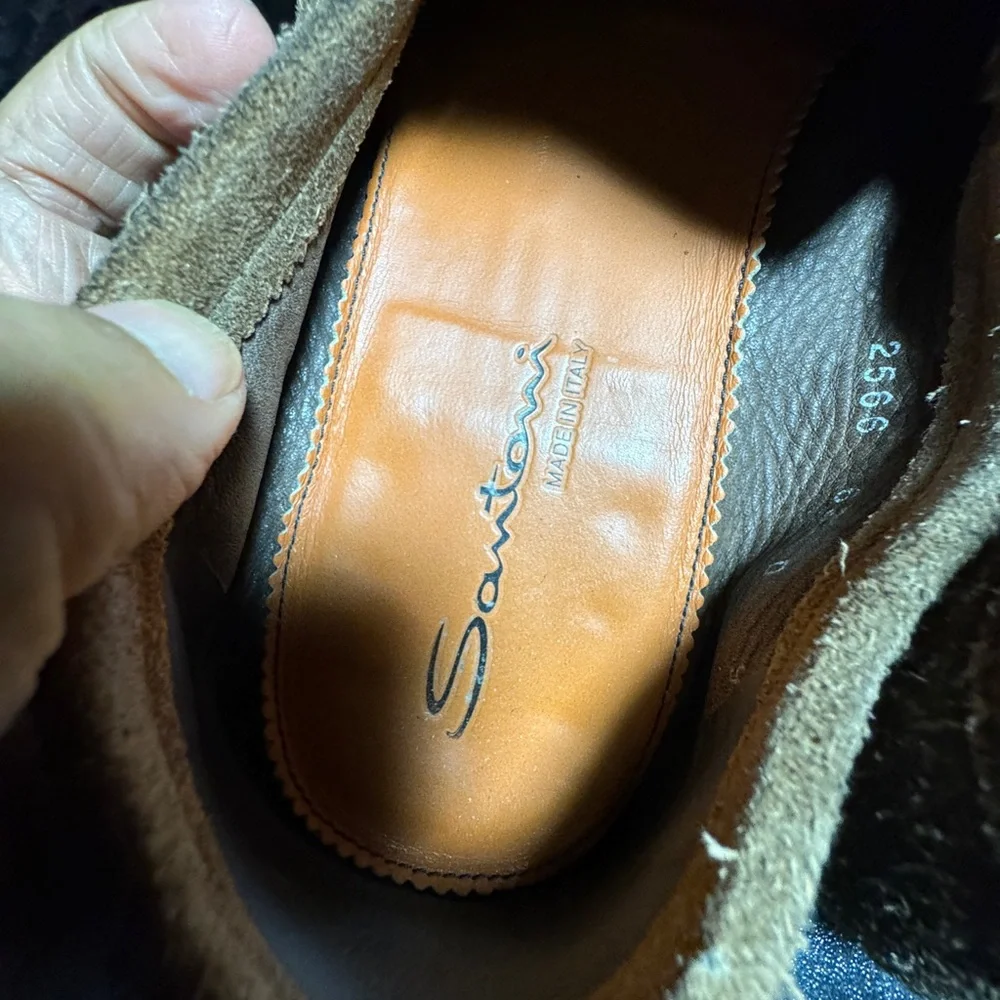Santoni size brown